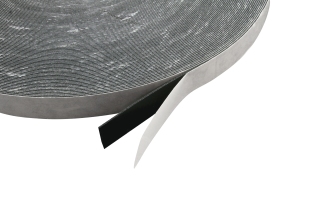 Dwustronna piankowa taśma klejąca z PE, czarna, grubość 1 mm, mocno przyczepna, EL100-02 12 mm