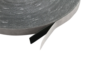Dwustronna piankowa taśma klejąca z PE, czarna, grubość 1 mm, mocno przyczepna, EL100-02 19 mm