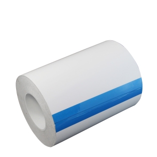 Dwustronna papierowo-włókninowa taśma klejąca, mocny klej akrylowy, VL15 210 mm | 50 m