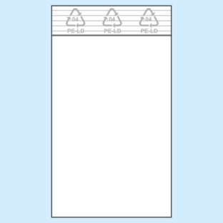Woreczki strunowe, folia PE 50 µm | 35 x 55 mm 