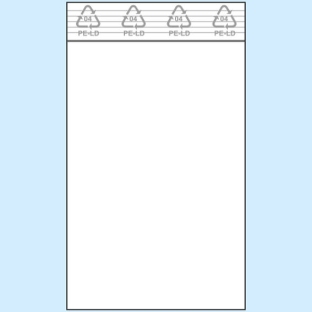 Woreczki strunowe, folia PE 50 µm | 40 x 60 mm 
