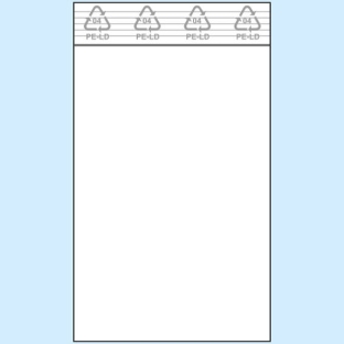 Woreczki strunowe, folia PE 50 µm | 40 x 60 mm