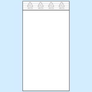Woreczki strunowe, folia PE 50 µm | 50 x 100 mm 
