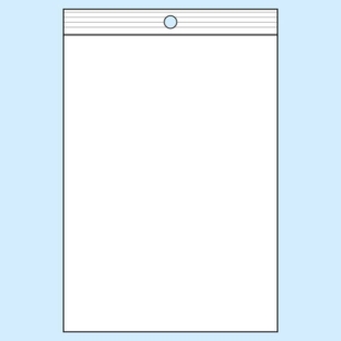 Woreczki strunowe z okrągłym otworem, folia PP 160 x 220 mm 