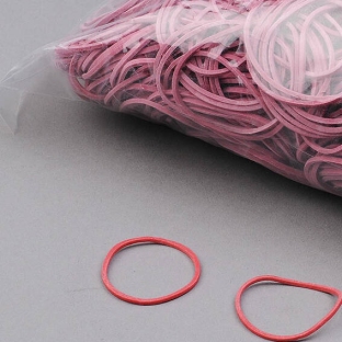 Gumki recepturki, kolor czerwony 20 mm | 1 mm