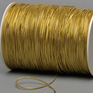 Gumki introligatorskie na szpuli, 2 mm, kolor złoty (rolka 500 m) 