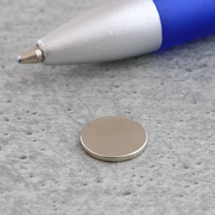 Krążki magnetyczne neodymowe, 10 mm x 1 mm, N35 