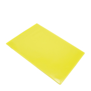 Kieszonki magnetyczne dla formatu A4, z 1 paskiem magnetycznym, otwarty krótki bok, kolor żółty 