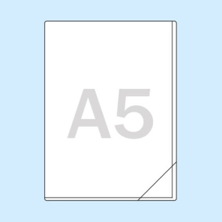 Kieszenie na dokumenty, prostokątne dla formatu A5, otwarty długi i krótki bok, szybkie wkładanie 