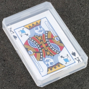Pudełko na karty do gry, podstawa + pokrywka 