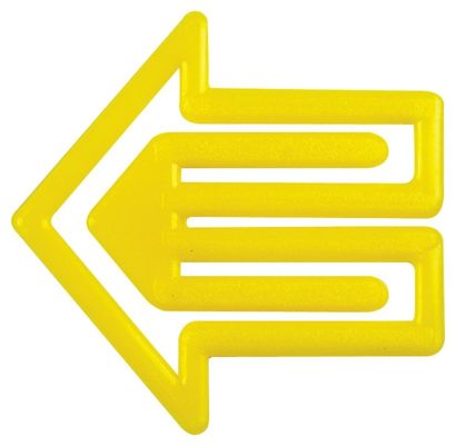 Spinacz strzałka, 30 mm, wykonany z plastiku 