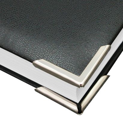 Narożniki introligatorskie metal PS 31 - 31 x 31 mm  | niklowany 