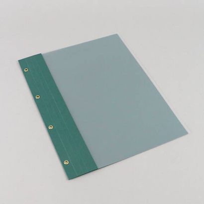 Skoroszyt oczkowy A4, 4 oczka, z wąsem do segregatora, tektura o wysokim połysku null
