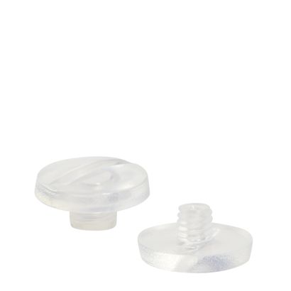 Plastikowe śruby introligatorskie, przezroczysty | 3,5 mm