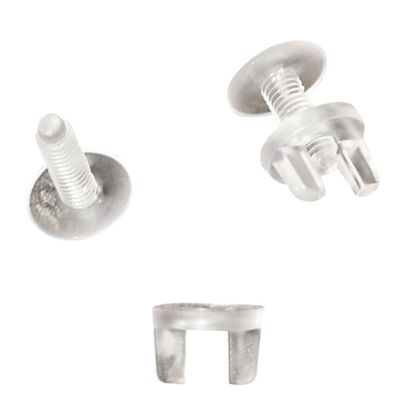 Śruba Viking, przeźroczysta, plastikowa średnica 4,8 mm, wysokość 25 mm 