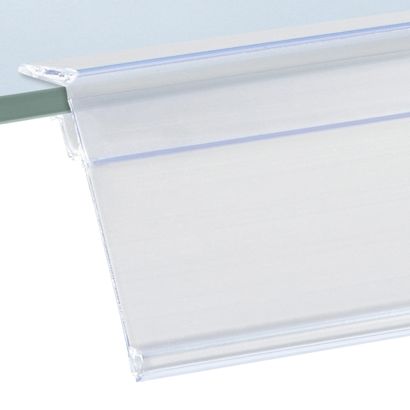 Listwa cenowa GLS do szklanych półek 1000 mm