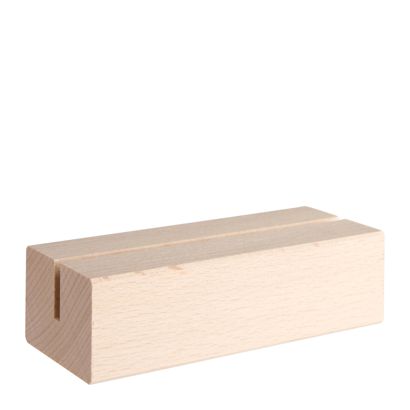Uchwyt na karty drewniany, podstawa do zmiennego systemu wsuwania MODUL null | 105 mm | null