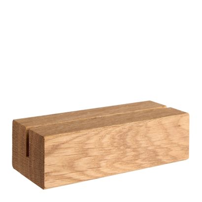 Uchwyt na karty drewniany, podstawa do zmiennego systemu wsuwania MODUL null | 100 mm | null
