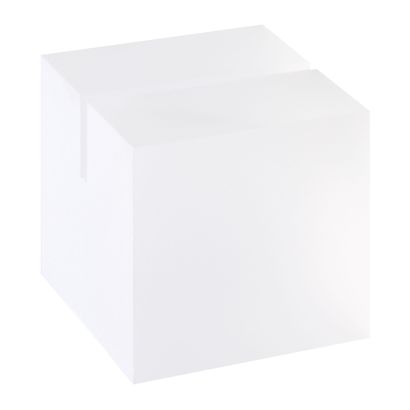 Akrylowy uchwyt na karty „Cube” null | null