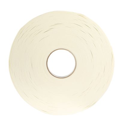 Dwustronna piankowa taśma klejąca z PE, biała, grubość 1 mm, mocno przyczepna, EL100 25 mm
