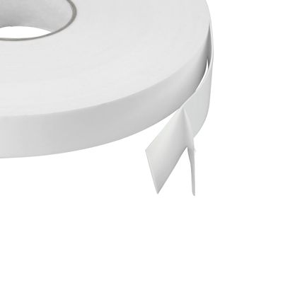Dwustronna piankowa taśma klejąca z PE, biała, grubość 1 mm, mocno przyczepna, EL100 30 mm