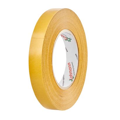 DuploCOLL 3720, dwustronna specjalna taśma klejąca papierowa, bardzo mocny klej akrylowy 19 mm | 50 m