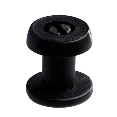 Nity plastikowe czarny  | 7.5 mm