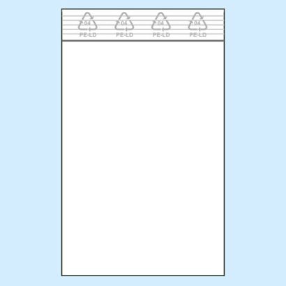 Woreczki strunowe, folia PE 50 x 90 mm | 50 µm