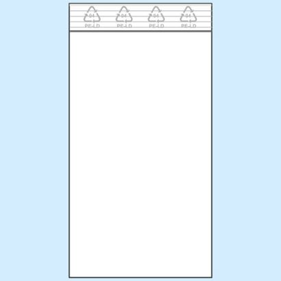 Woreczki strunowe, folia PE 50 x 100 mm | 50 µm