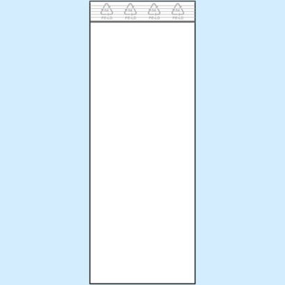 Woreczki strunowe, folia PE 60 x 160 mm | 50 µm