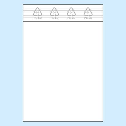 Woreczki strunowe, folia PE 75 x 90 mm | 50 µm