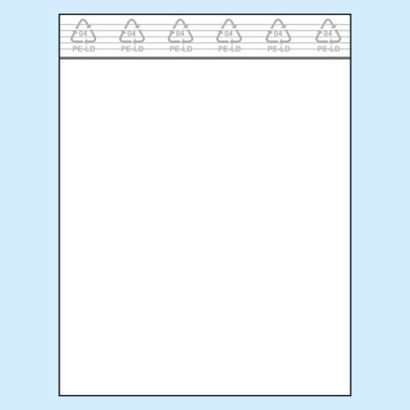 Woreczki strunowe, folia PE 100 x 125 mm | 50 µm