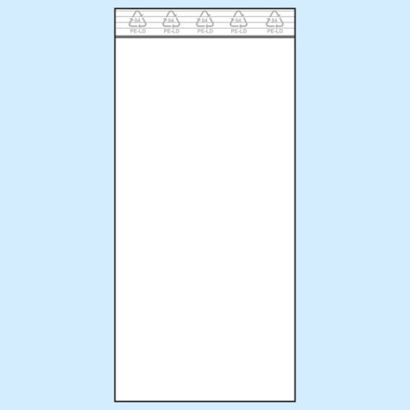 Woreczki strunowe, folia PE 120 x 250 mm | 50 µm