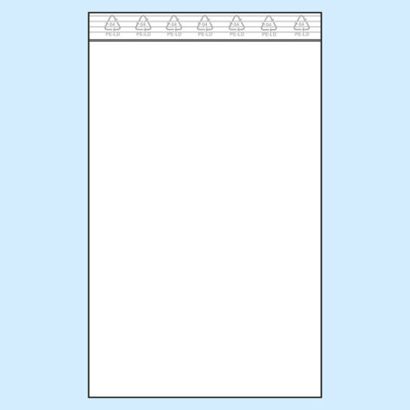 Woreczki strunowe, folia PE 150 x 250 mm | 50 µm