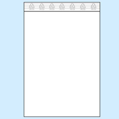 Woreczki strunowe, folia PE 160 x 220 mm | 50 µm