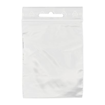 Woreczki strunowe z otworem typu euro, folia PE 115 x 155 mm | 50 µm