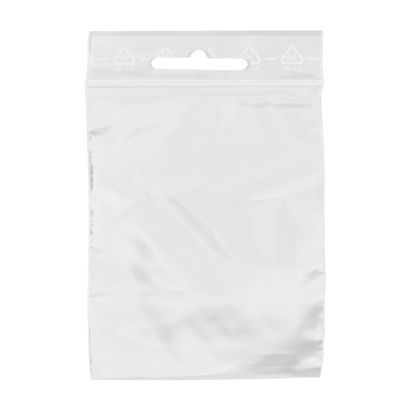 Woreczki strunowe z otworem typu euro, folia PE 160 x 220 mm | 50 µm