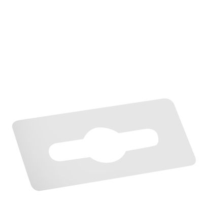 Wzmocnienie otworu Euro, 50 x 27 mm (rolka 500 szt.) 