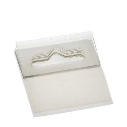 Eurozawieszki samoprzylepne PET 50 x 50 mm | elastyczny, w postaci bloku