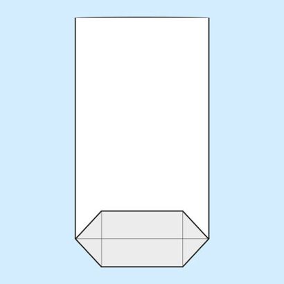 Torebki krzyżowe, folia OPP 180 x 300 mm