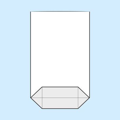 Torebki krzyżowe, folia OPP 180 x 260 mm