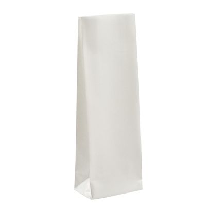 Torebki z dnem klockowym białe 70 x 40 x 205 mm