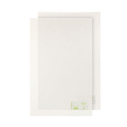 Płaskie torebki z ekologicznej folii PLA 80 x 120 mm