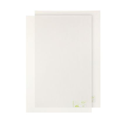 Płaskie torebki z ekologicznej folii PLA 100 x 150 mm