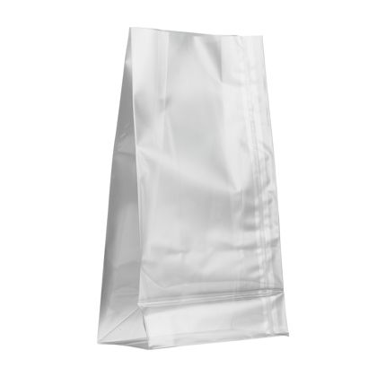 Woreczki z dnem blokowym i szwem uszczelniającym, folia OPP, 140 x 80 x 260 mm | 40 µm