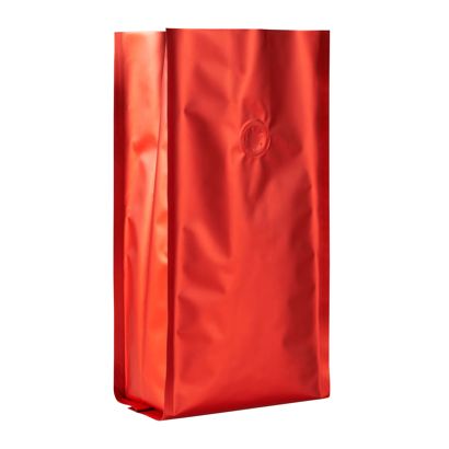 Worek na kawę z zaworem aromatycznym, czerwony 290 x 120 mm