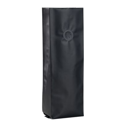Torebki z fałdami i zaworem aromatycznym, czarna 280 x 80 mm