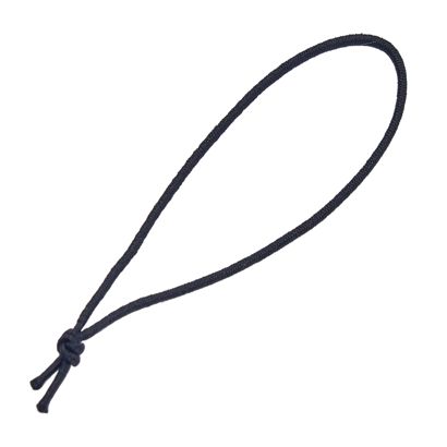 Gumka tekstylna z węzełkiem null | 80 mm