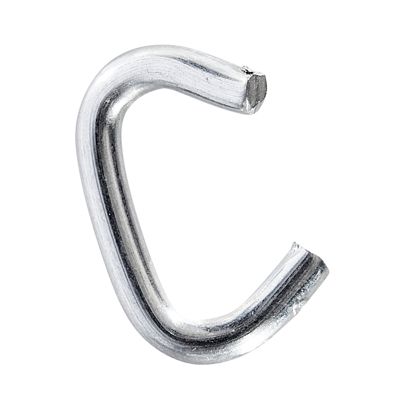 Klamry C Hog Ring, ocynkowane dla lin o średnicy 4 - 5 mm