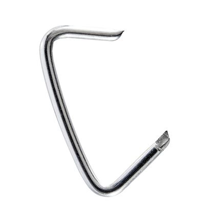 Klamry C Hog Ring, ocynkowane dla lin o średnicy 10 mm